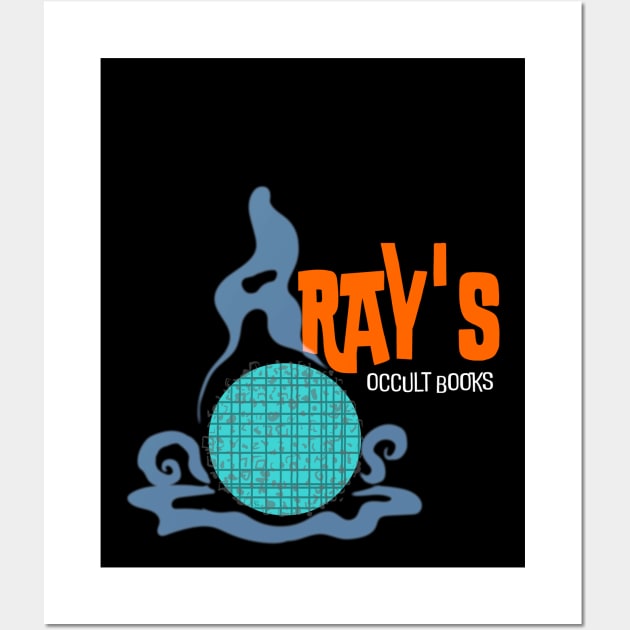 Rays Occult Books MCM Wall Art by DrMadness